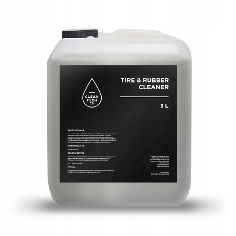 CLEANTECH TIRE AND RUBBER CLEANER 25L CT-TIRE25L