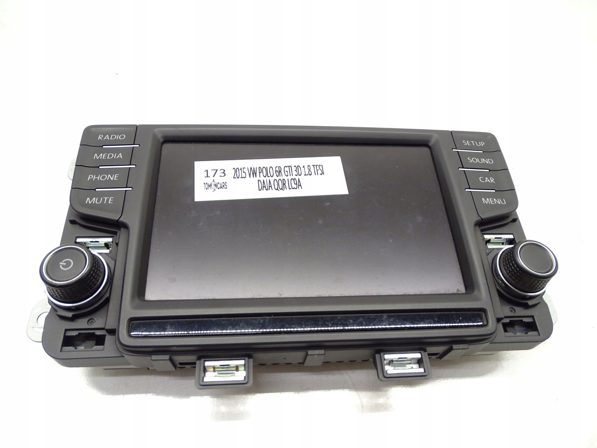 RADIO navigation NAVI EKRAN display VW POLO 6C 6C0919603