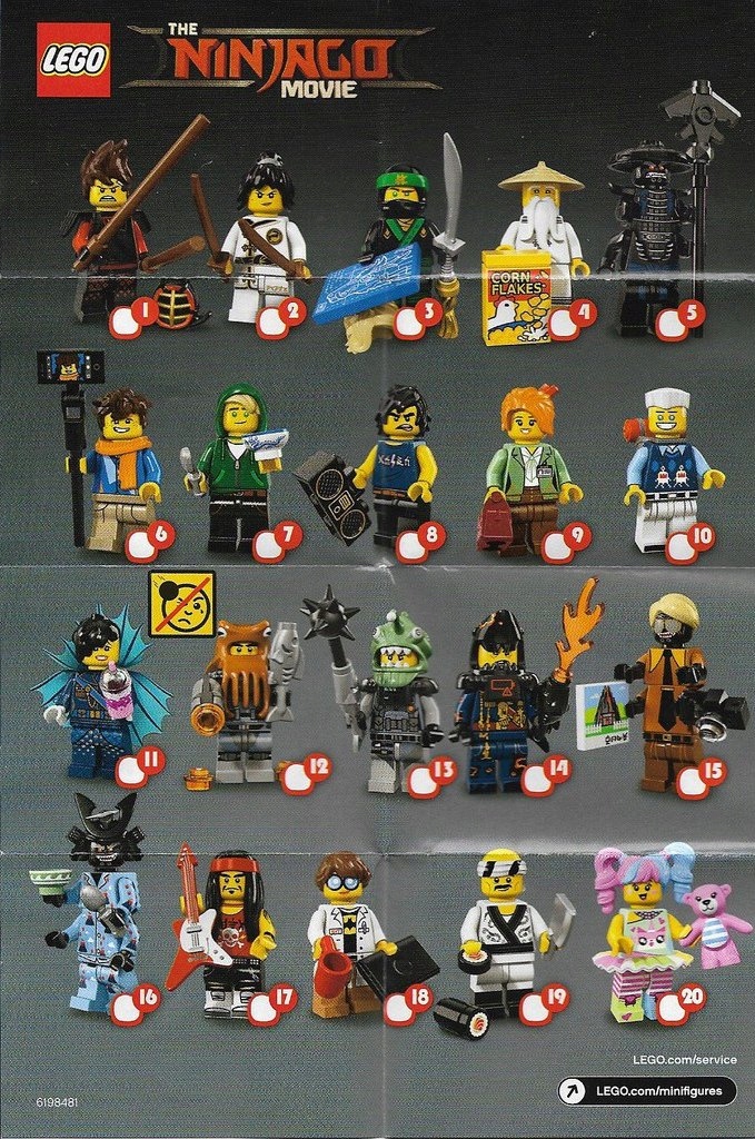 

Lego 71019 Minifigures Instrukcja Spis Nowa