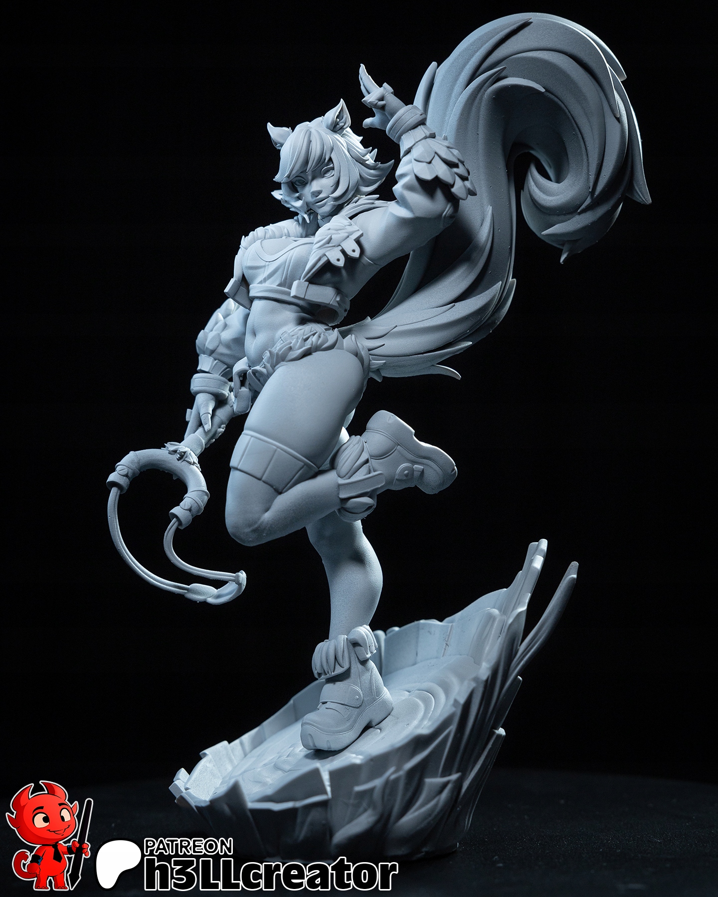 Figurka Squirrel Girl Marvel Rivals H3ll Creator 3D tisk 14K Dárek