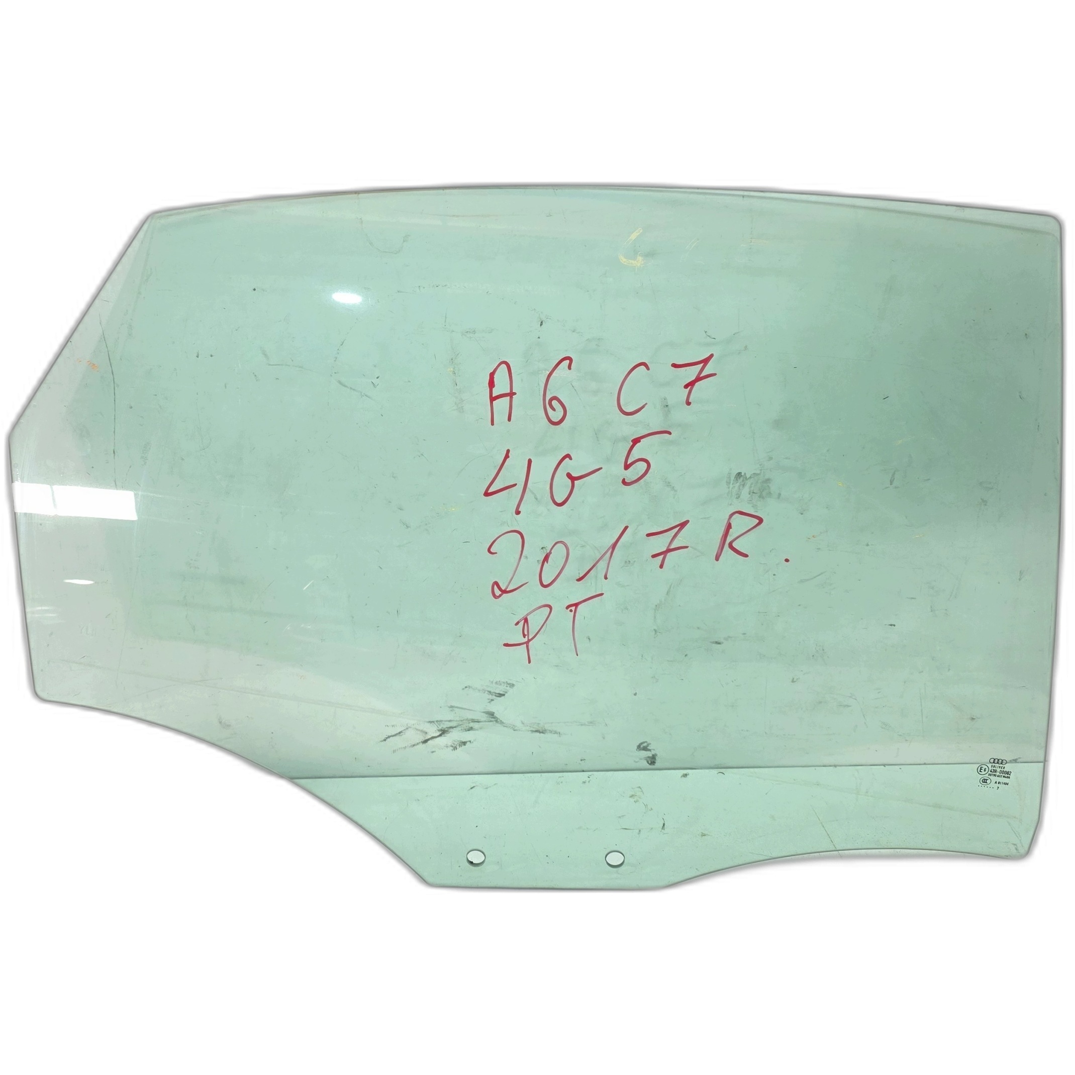 window side door right rear part AUDI A6 C7 sedan 2017 year