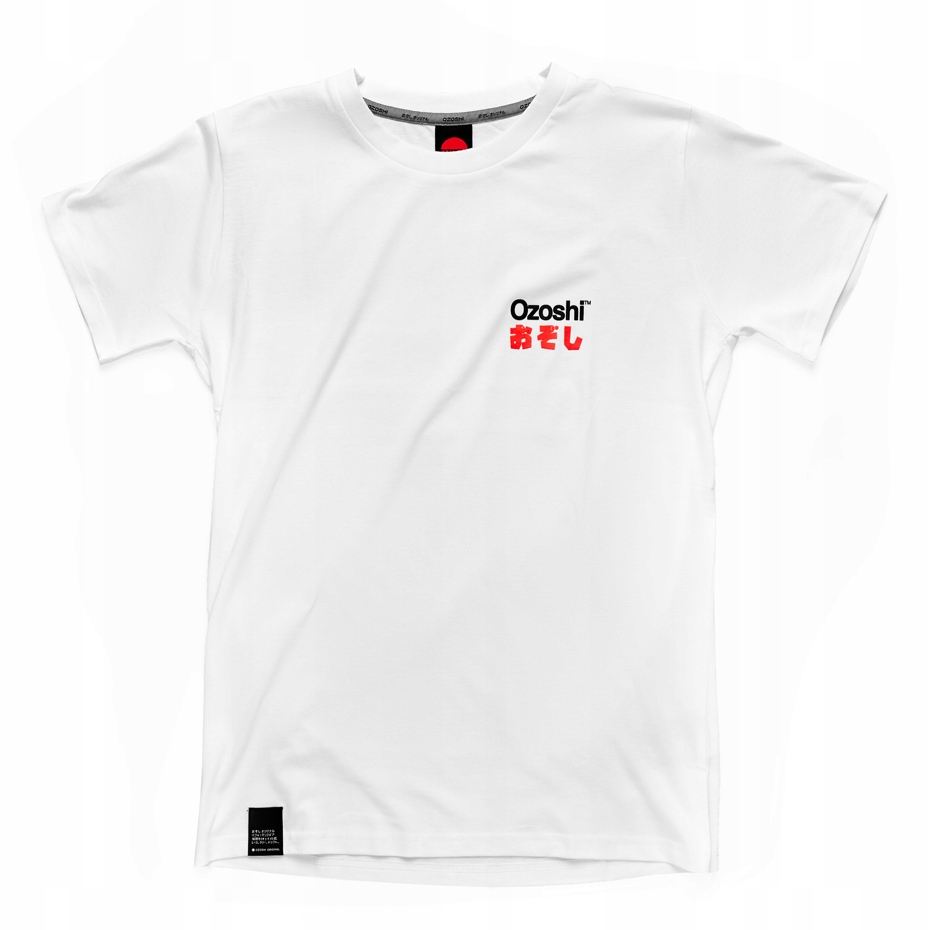

XL Koszulka męska Ozoshi Isao biała Tsh O20TS005 X