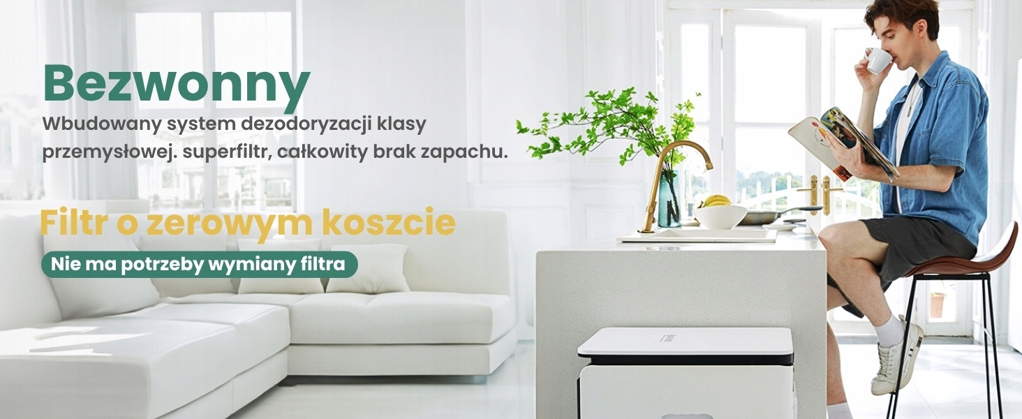 Virtuvinė komposto dėžė, 19 l