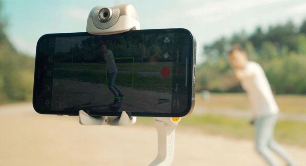 Gimbal ręczny HOHEM iSteady V2 Czarny Głębokość produktu 40 cm