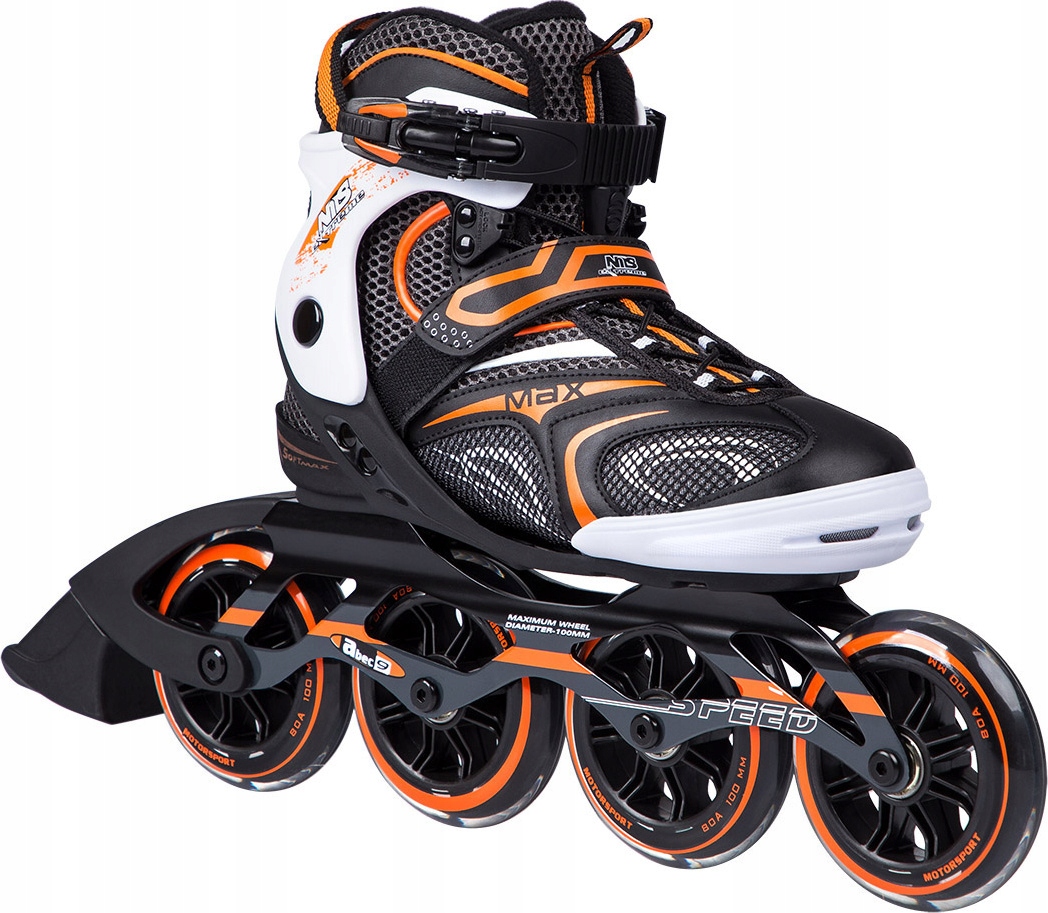 Brusle 2V1 Nils Extreme NA1060 S, černo-oranžové, Velikost 40