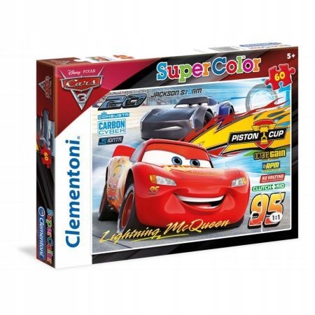 

Puzzle 60 El Cars, Clementoni