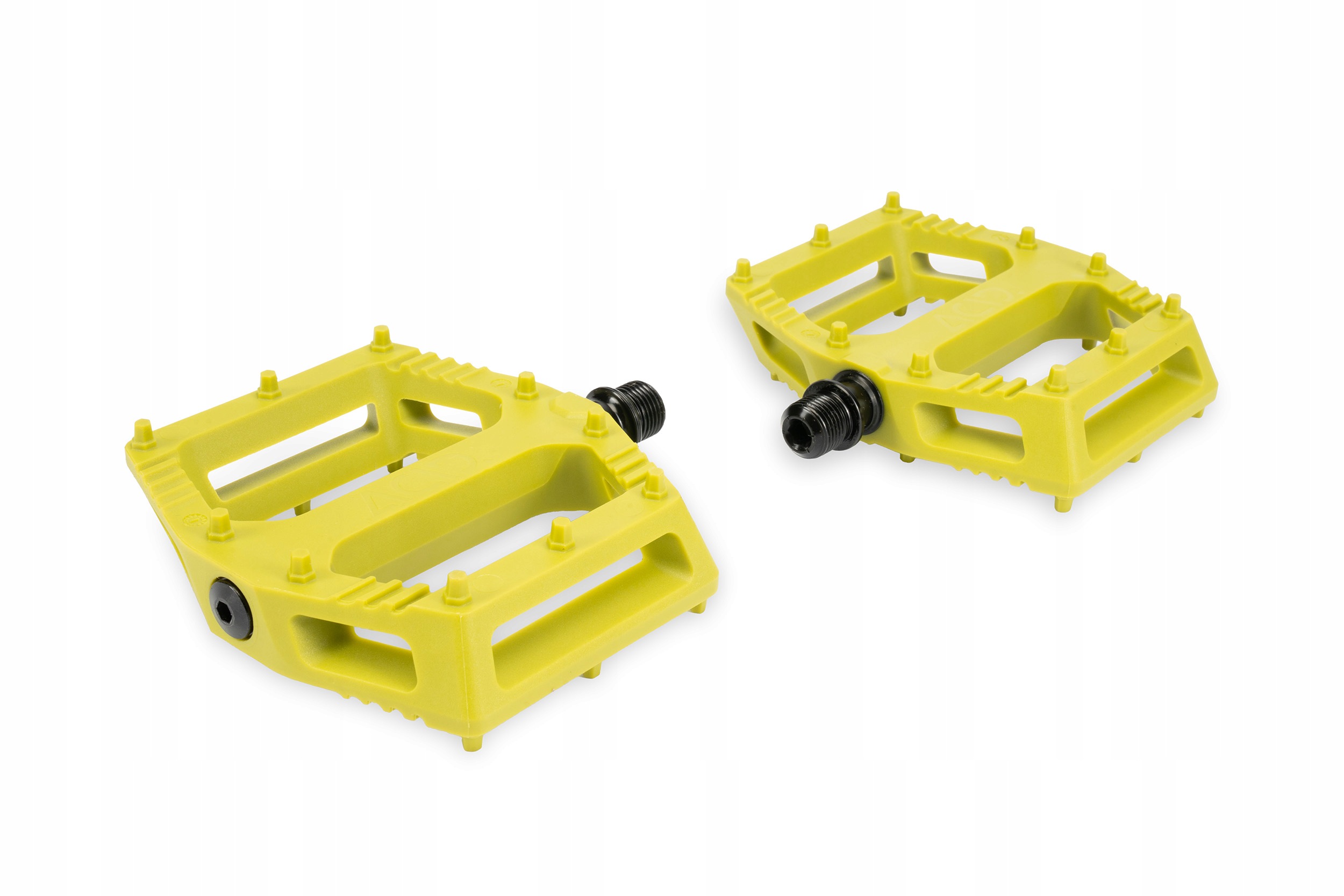 Cube Acid Pedały rowerowe Flat P10 lime