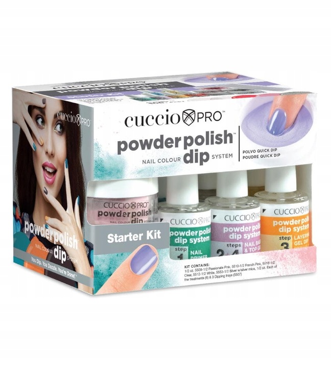 zestaw startowy do manicure tytanowego