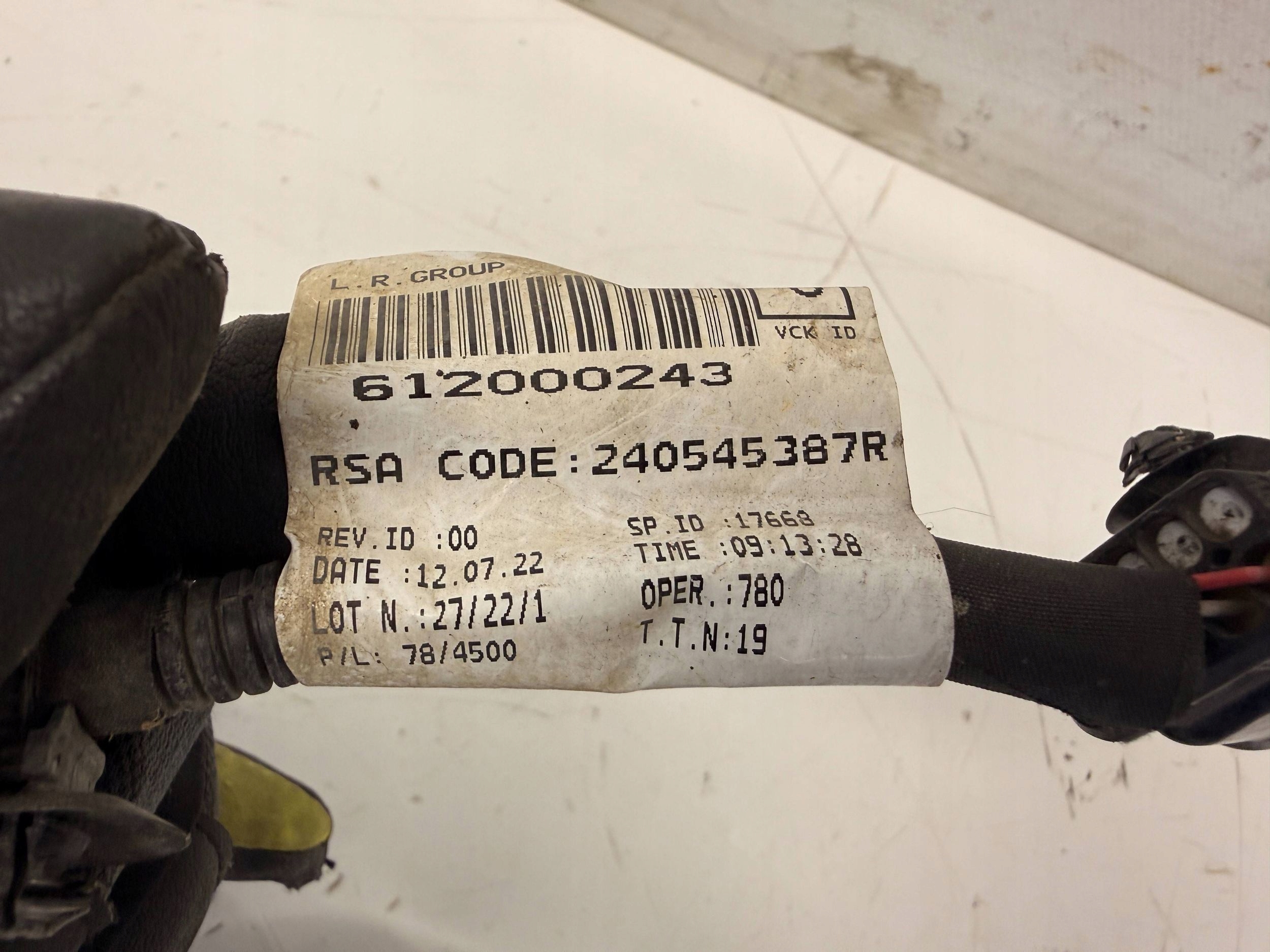 Sandero III Sensor reduktor Gas 163101565R