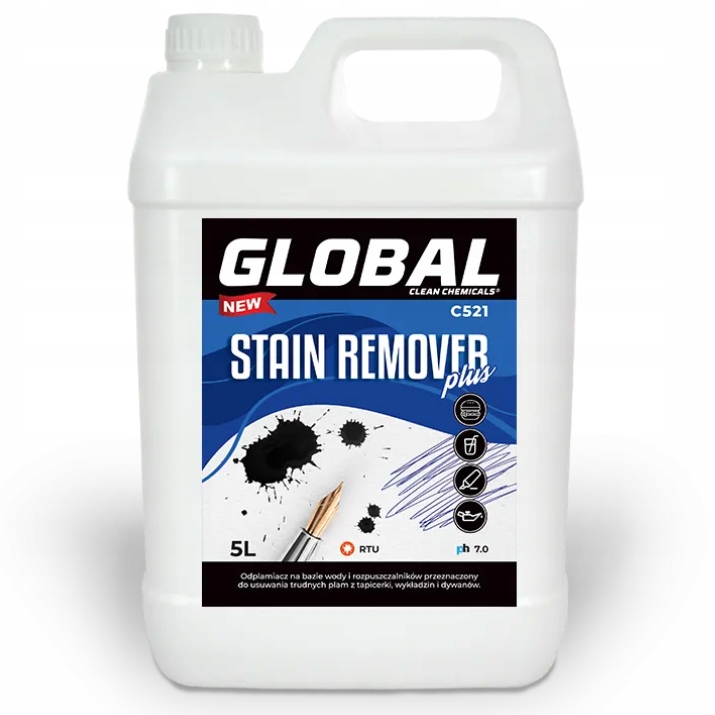 Levně Global Stain Remover Plus C521 5L – silný odstraňovač skvrn na obtížné nečistoty