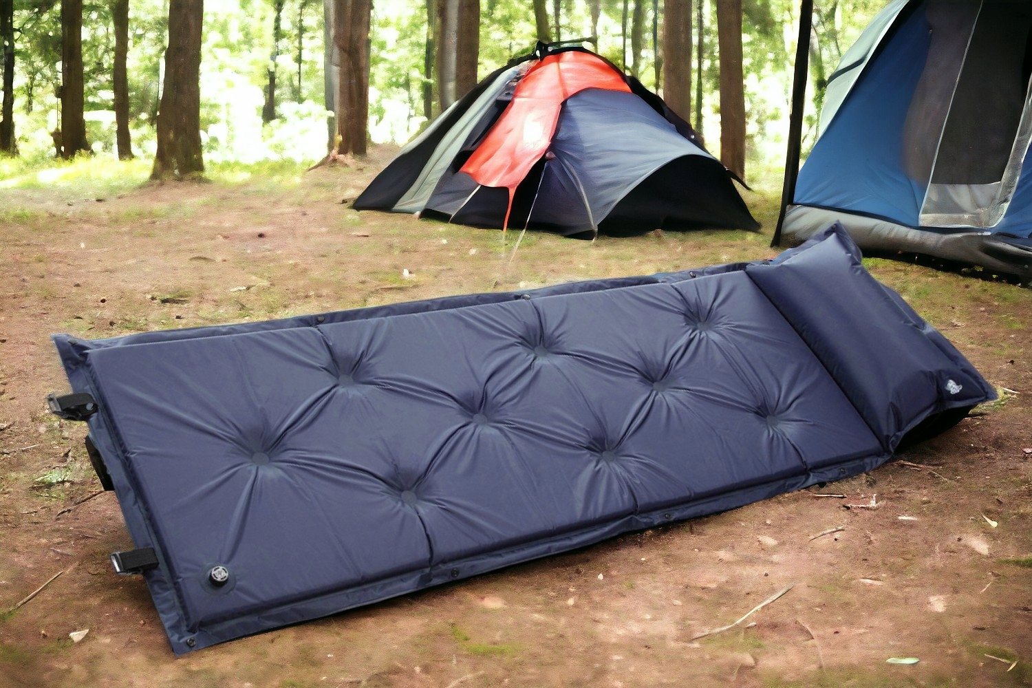 MATA SAMOPOMPUJĄCA Z PODUSZKĄ SPORTVIDA MATERAC KARIMATA TURYSTYCZNA Model SV-LN0003