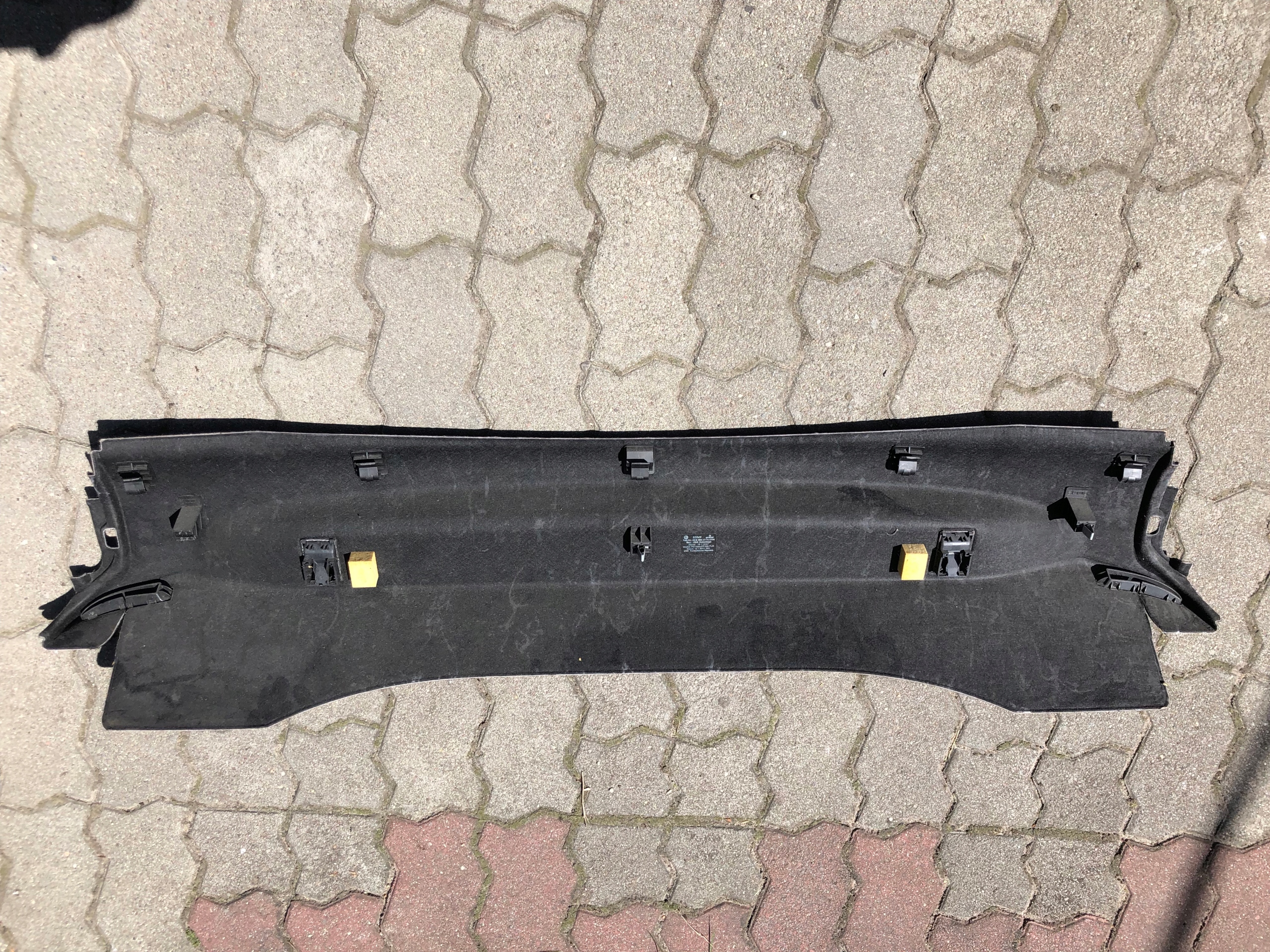 VW PASSAT CC plato boot rear part 3C8863411C
