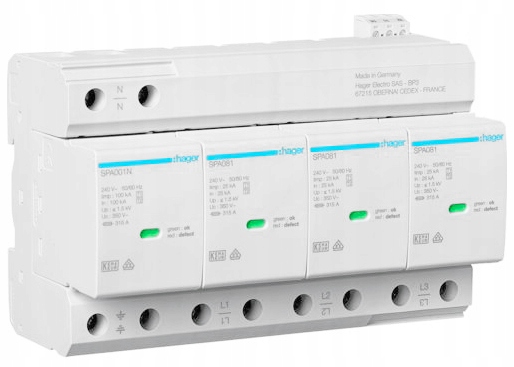 SPA801 Kombinovaný obmedzovač prepätia Iskiernik