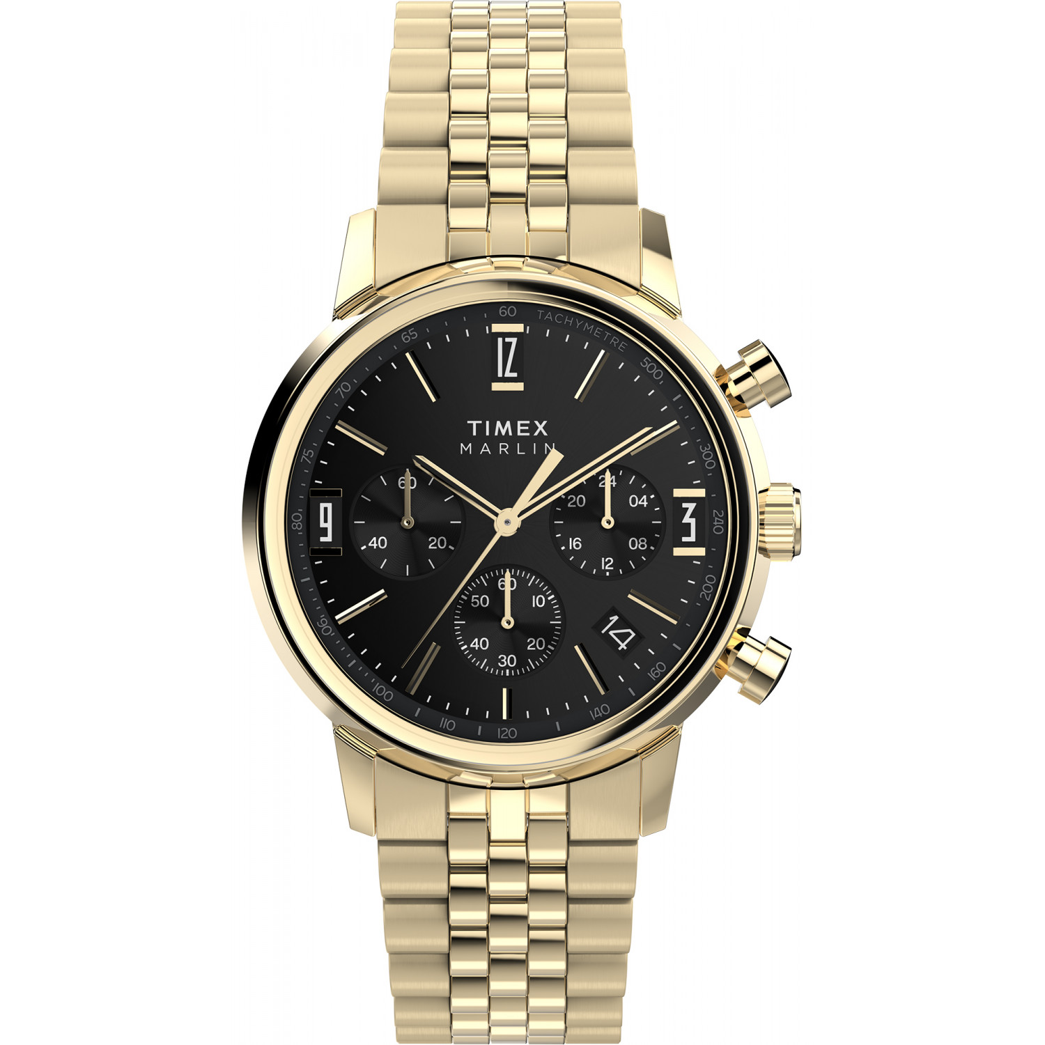 Pánské Hodinky Timex TW2W59900 zlatý náramek