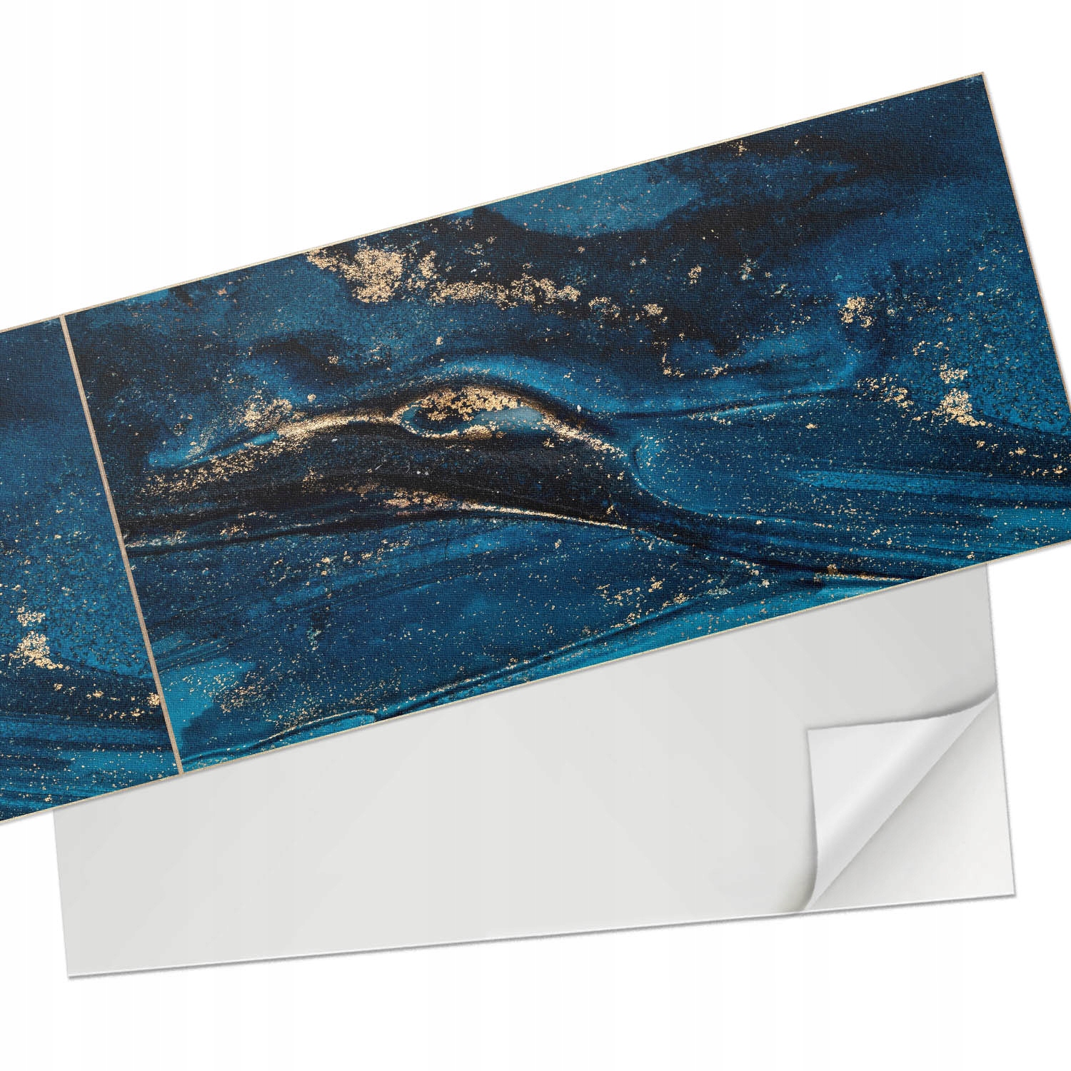 Vinylový Samolepicí panel do kuchyně Dynamický vlnitý motiv 100 x 50 cm