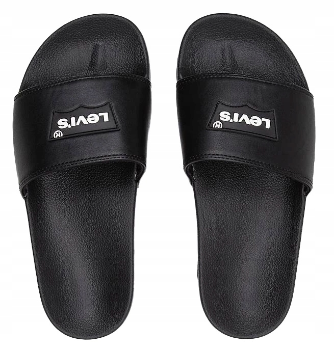 Klapki basenowe Levi's JUNE BATWING PATCH SPORTOWE MIĘKKIE NA CO DZIEŃ