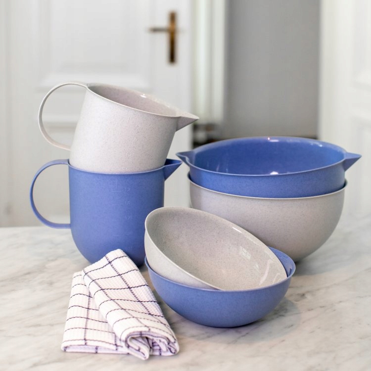 Miska Palsby 5L Organic niebieska Koziol Kolor odcienie niebieskiego