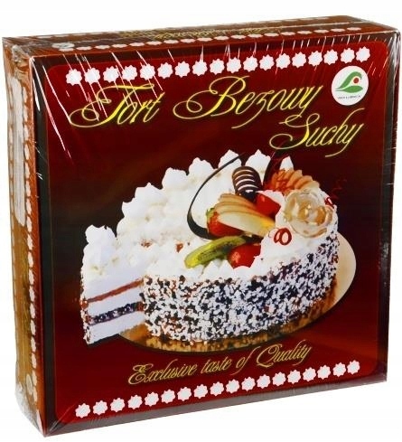 TORT BEZOWY SUCHY 400G