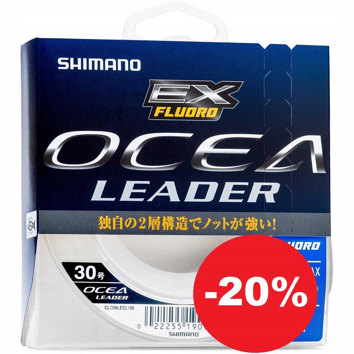 Fluorocarbon Shimano Ocea Leader Ex Fluoro 0,63mm