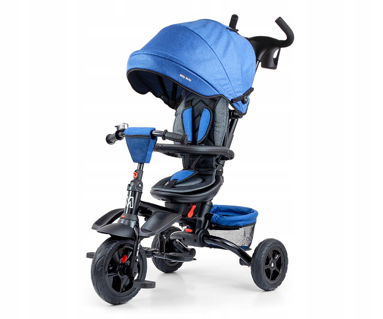 Milly Mally Rowerek Trójkołowy Stanley Gumowe koła