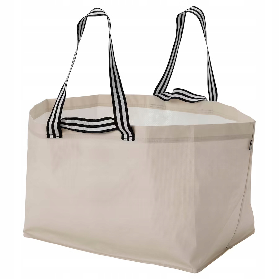 

Ikea Gorsnygg Duża torba jasnobeżowy 57x37x39 71l