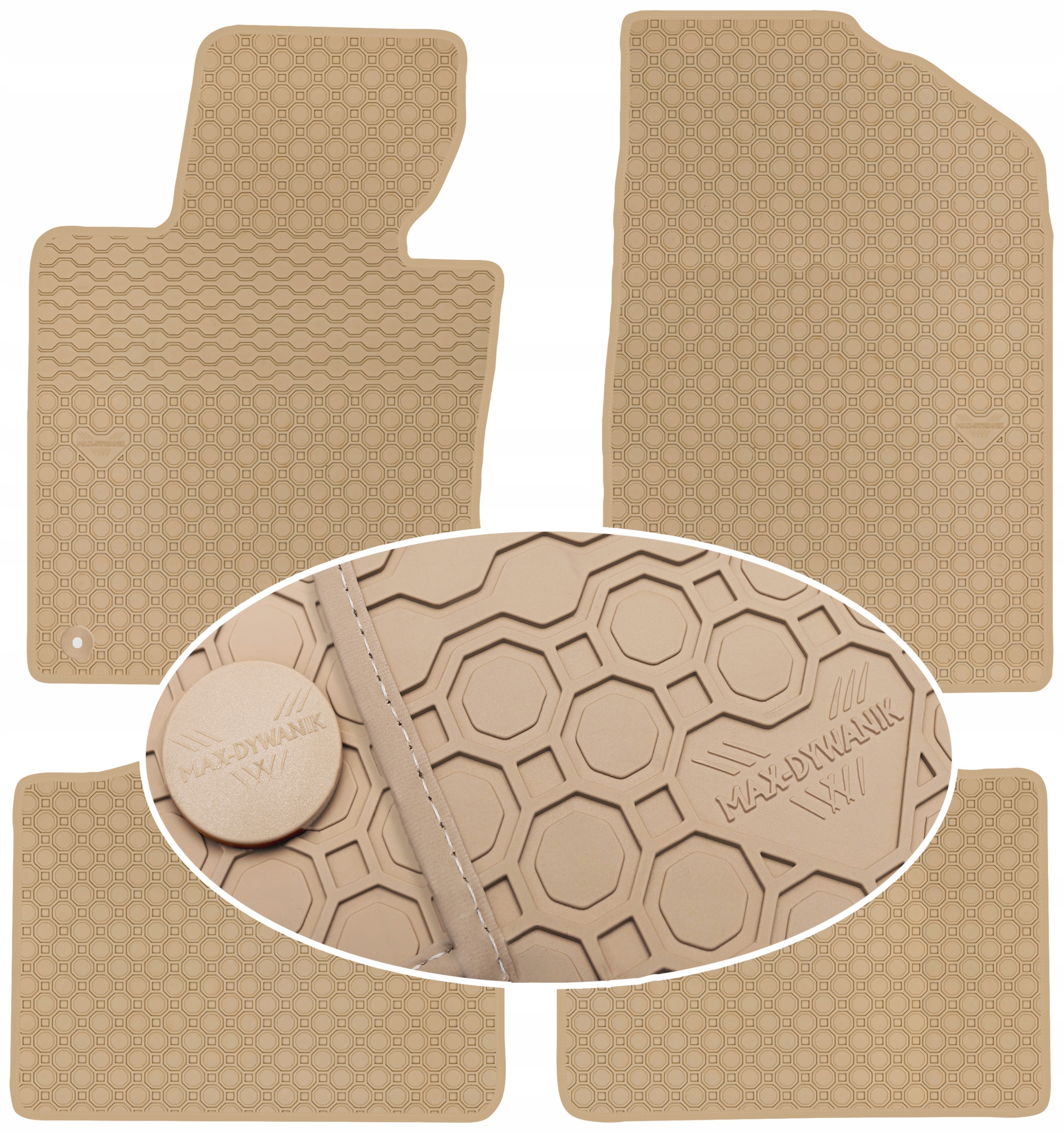 Kia Optima III 2010-2015 Koberce Béžové