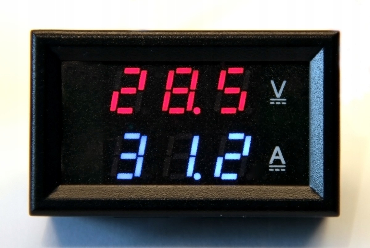 Amperometr ABC-RC cyfrowy Miernik Panelowy V/A #9750