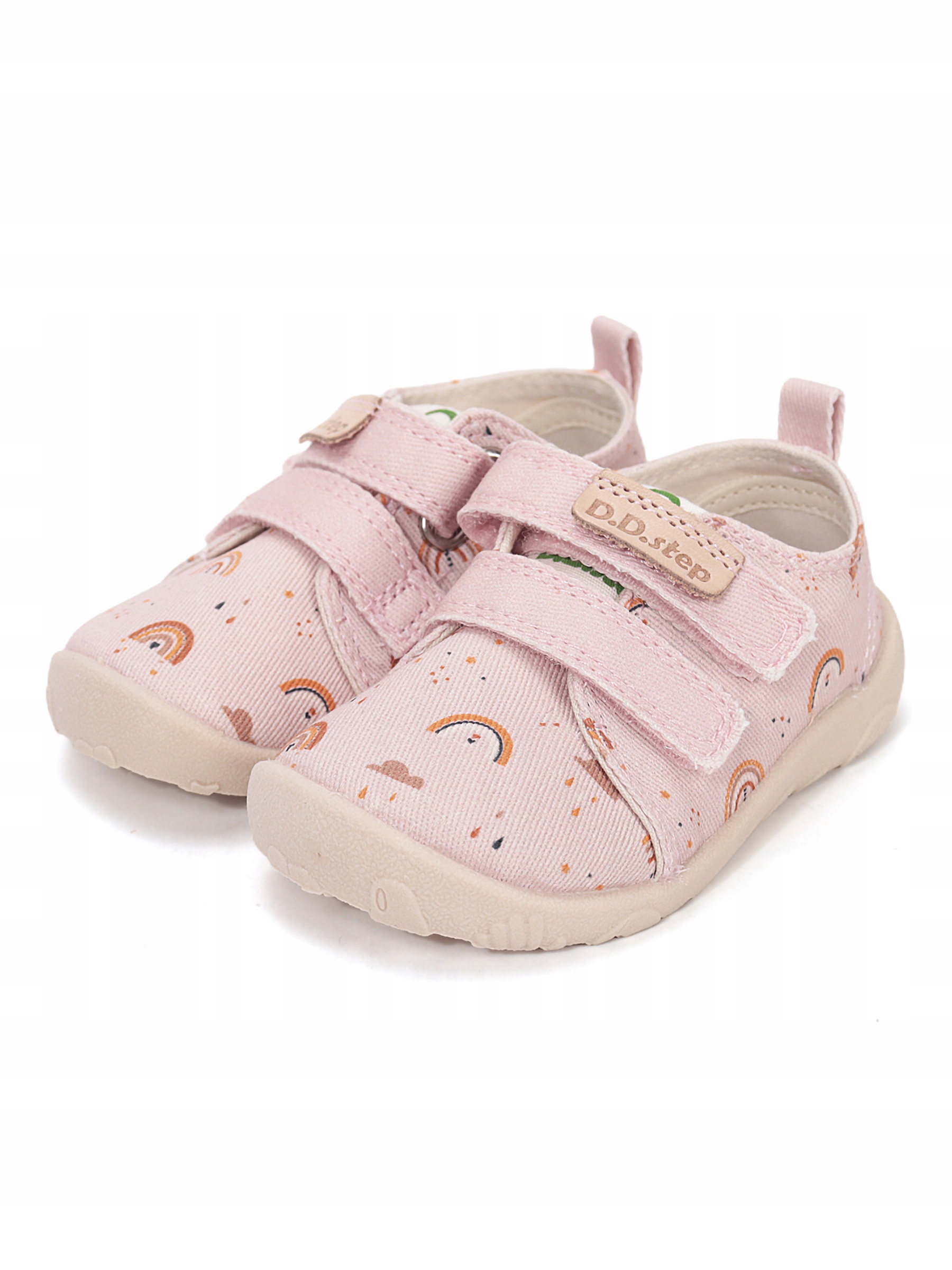 Dziewczęce kapcie barefoot różowe DDstep, r. 24