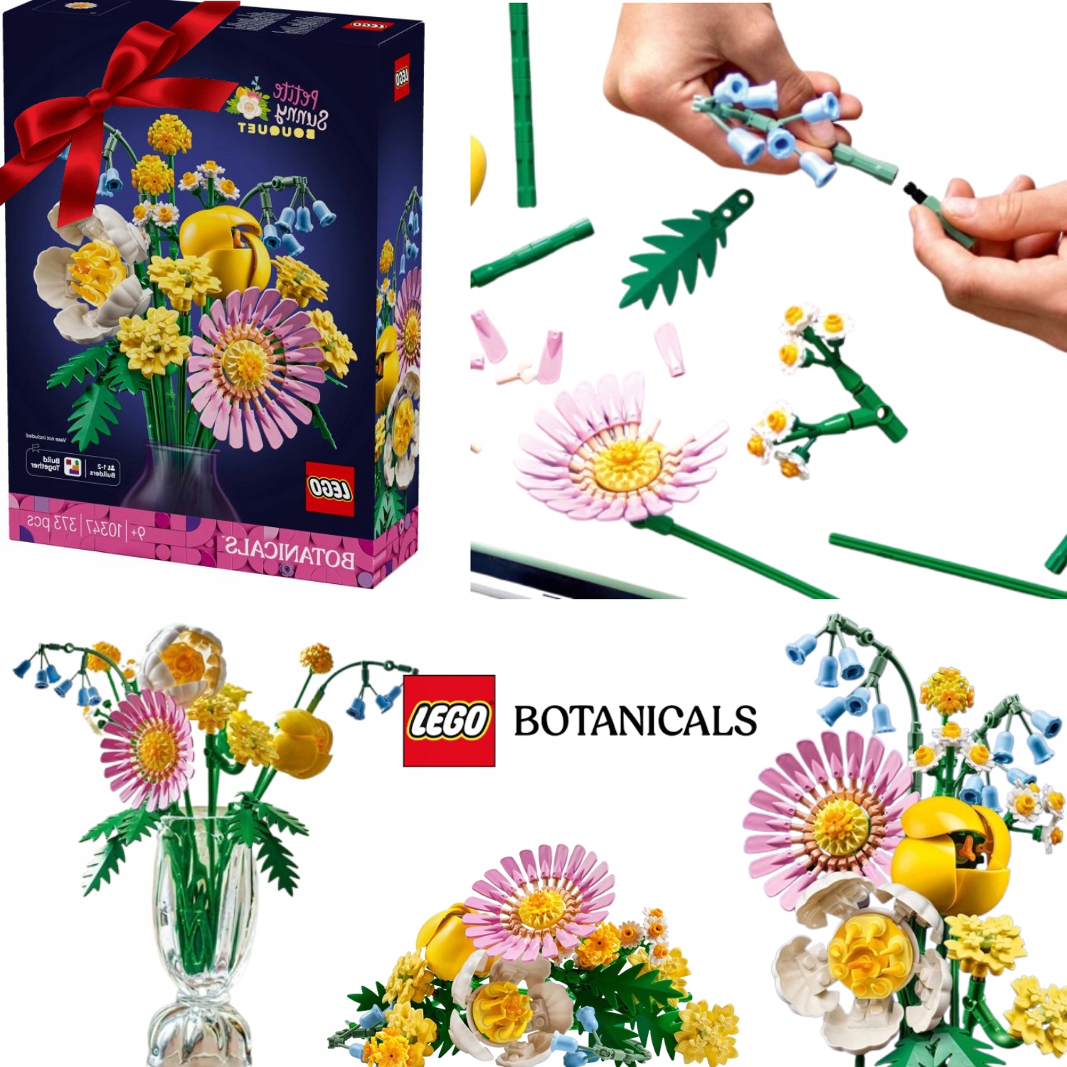 Klocki Lego Botanicals 10347 Mały Słoneczny Bukiet Klocki Dzieci
