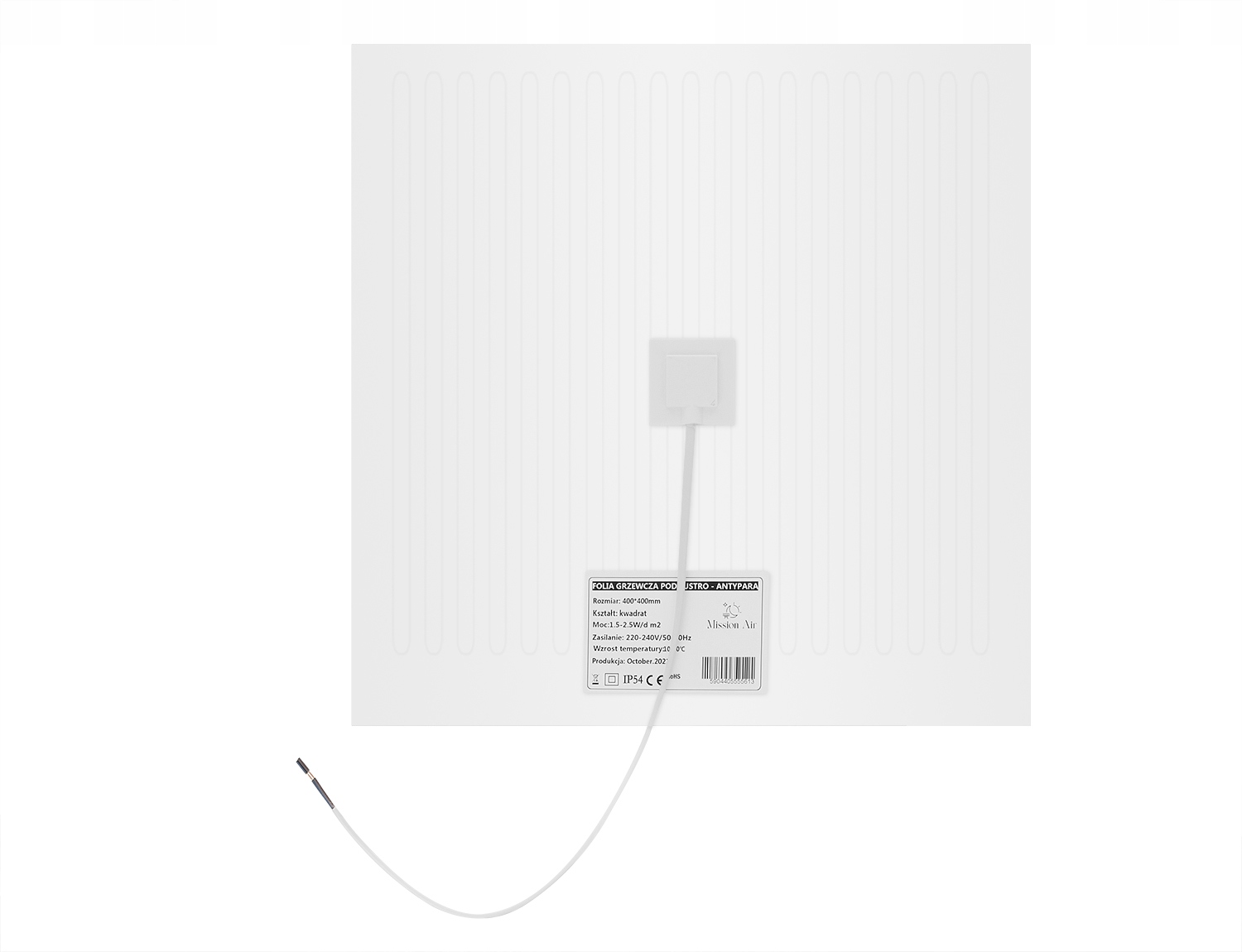 Fólie Antipara Pod Zrcadlo 30x30