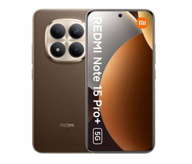 Smartfon Xiaomi Redmi Note 15 Pro+ 5G 8/256GB Mocha Brown