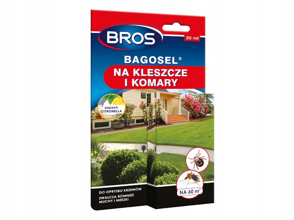 BAGOSEL BROS OPRYSK KOMARY KLESZCZE 100ec 30ml