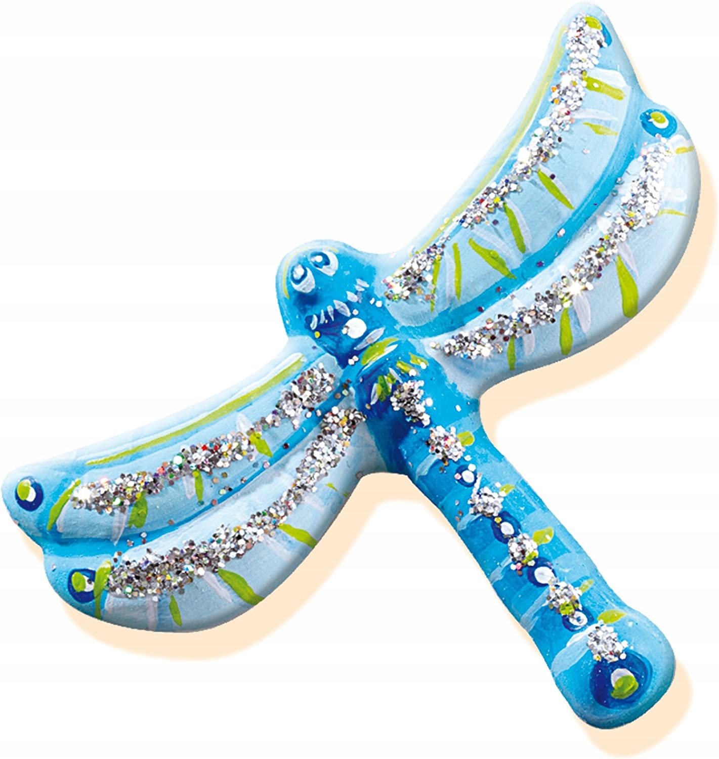 Motyle z brokatem odlewy gipsowe 5+ SES 01131 Marka SES Creative