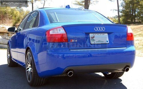 спойлер задний RS4 с волокна стеклянного для Audi A4 B6 01-05