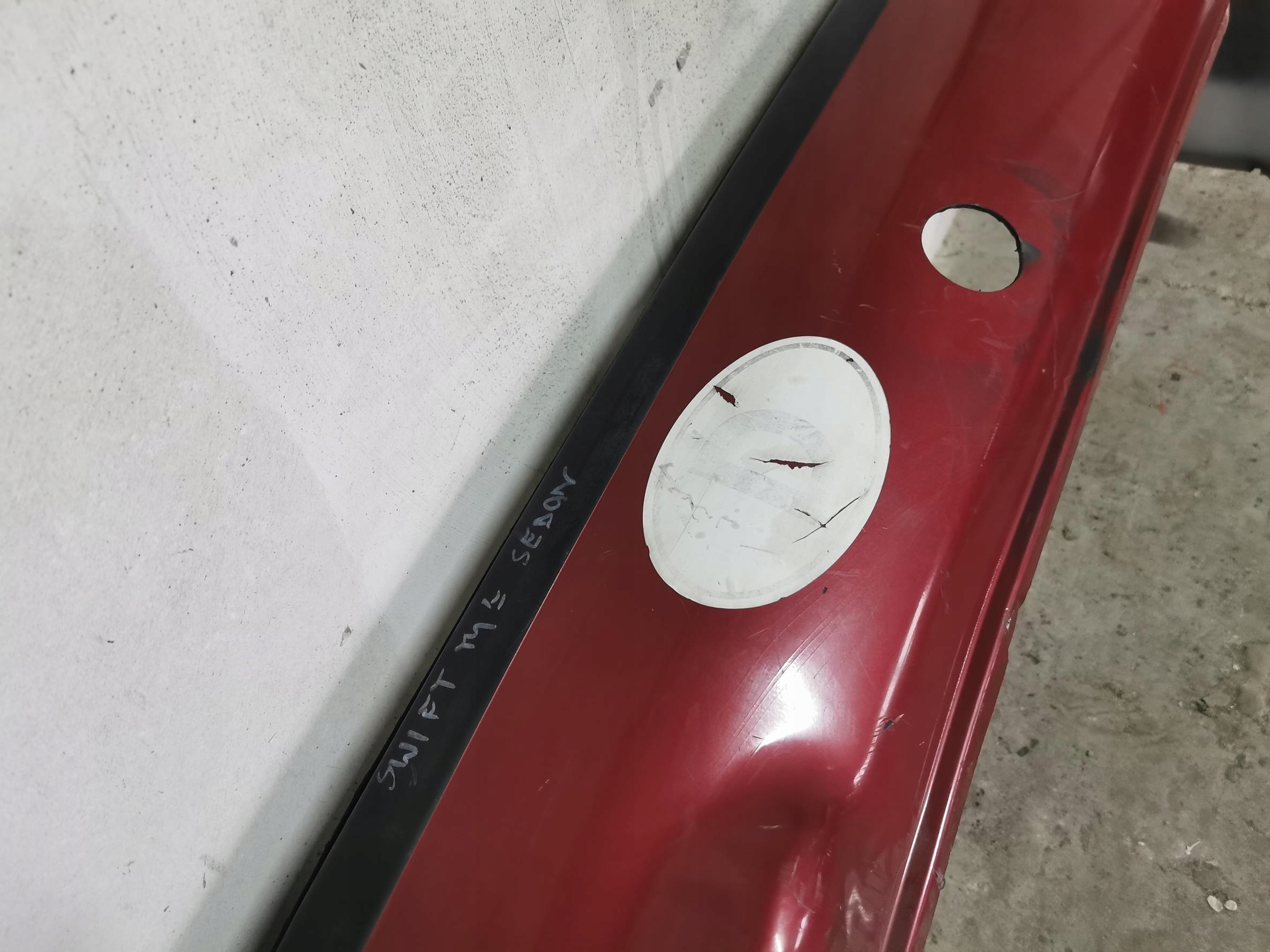 bumper complete rear SUZUKI SWIFT MK2 HB 71812-75C00