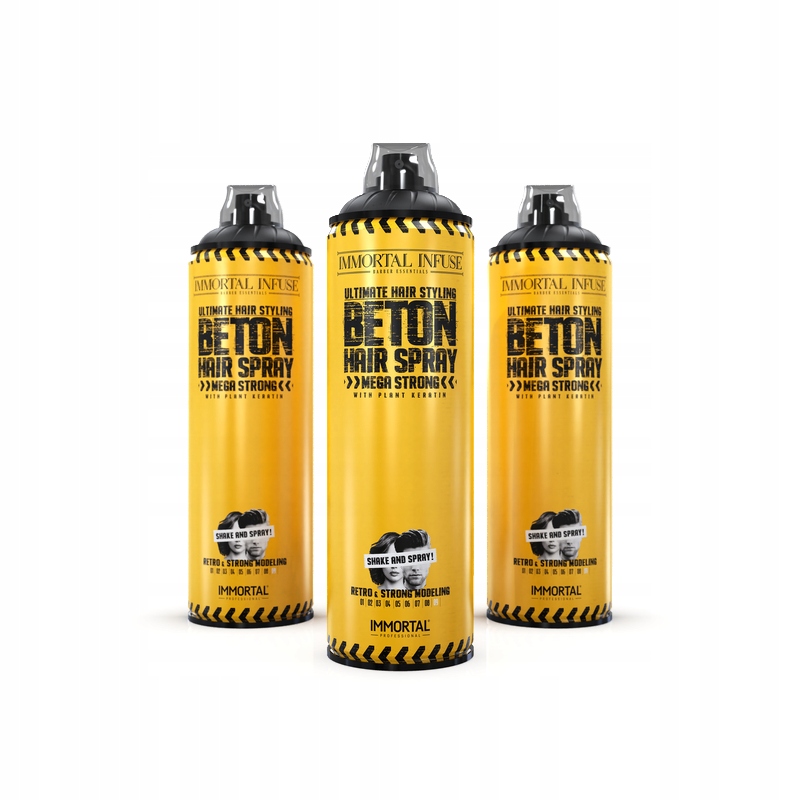 IMMORTAL BETON SPRAY bardzo mocny lakier 500ml Marka Immortal