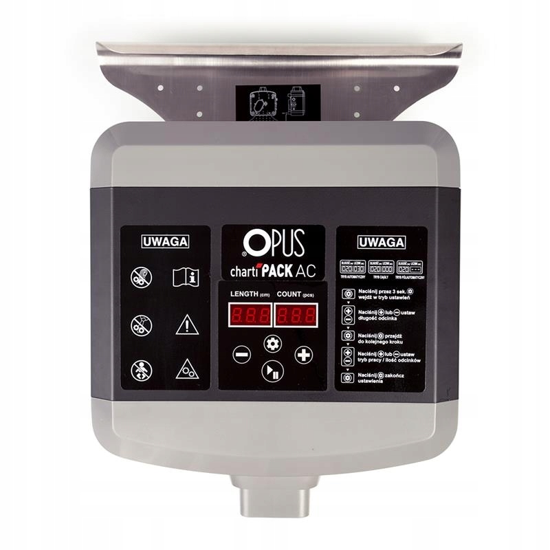 Stroj Opus pro výplně chartiPACK Ac