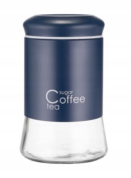 

Pojemnik szklany Greno 1000 ml stal granatowy mat