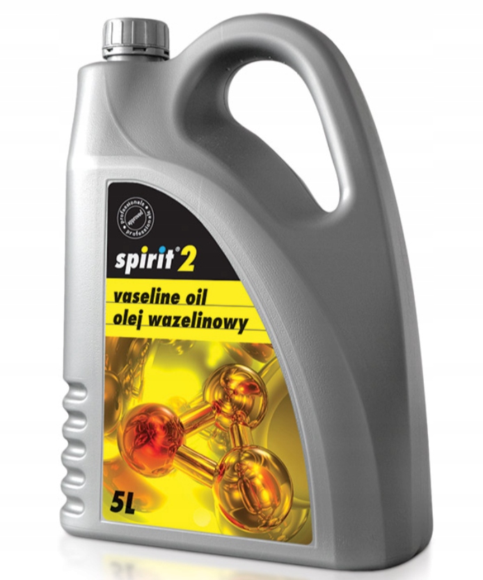 Vazelínový Olej Bílý SPIRIT2 Pro Šicí Stroje V Láhvi Pořádný 5 L