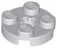 

Lego Płytka okrągła 2x2 Jasny Szary 4032 Nowy 3SZT