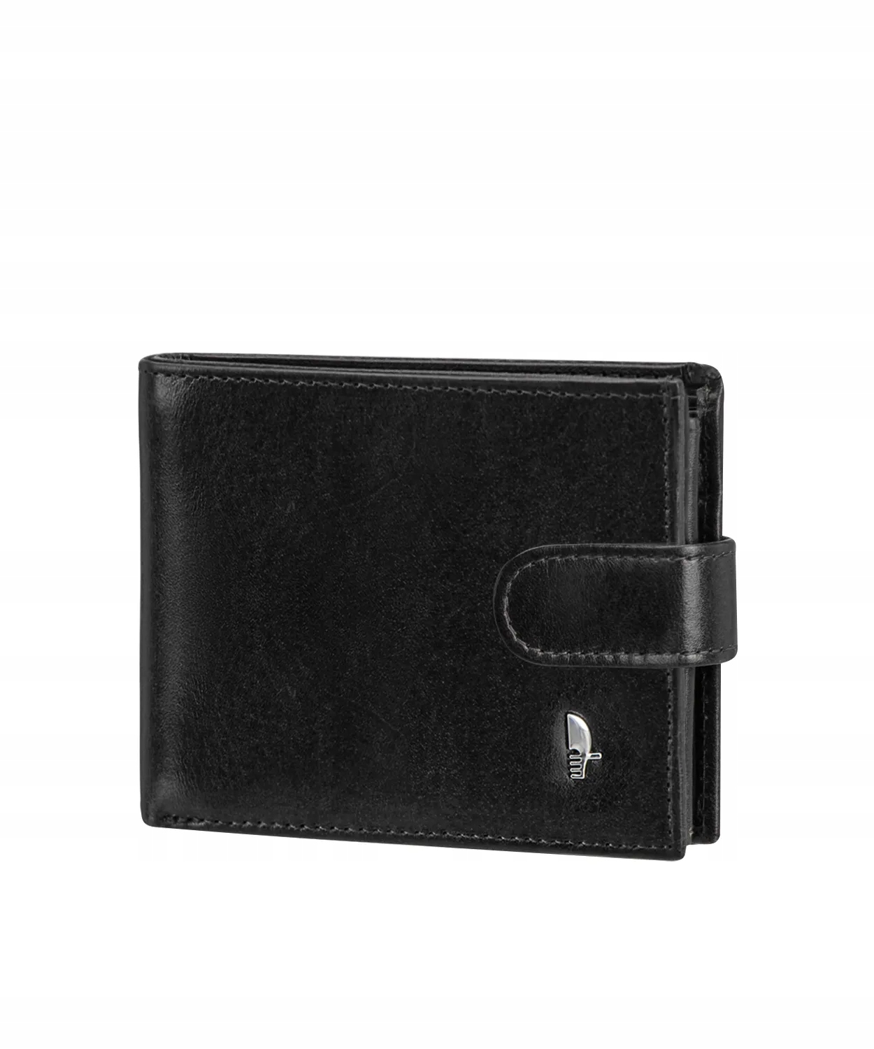 Portfel Męski Skórzany Rfid Puccini Czarny CR2307-1
