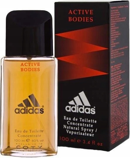 

Czarny Adidas Active Bodies Oryginał Edt