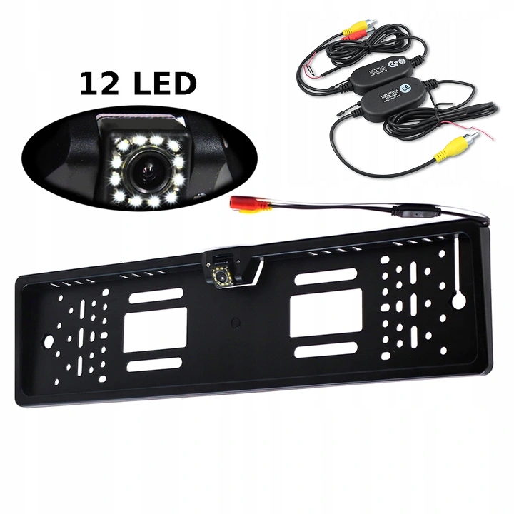 

Bezprzewodowa Kamera Cofania 12 Led W Ramce Wifi