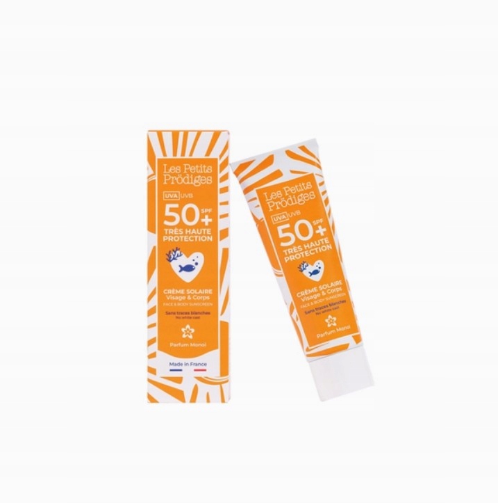 Opalovací krém na obličej a tělo s Of 50+ 50ml Les Petits Prödiges