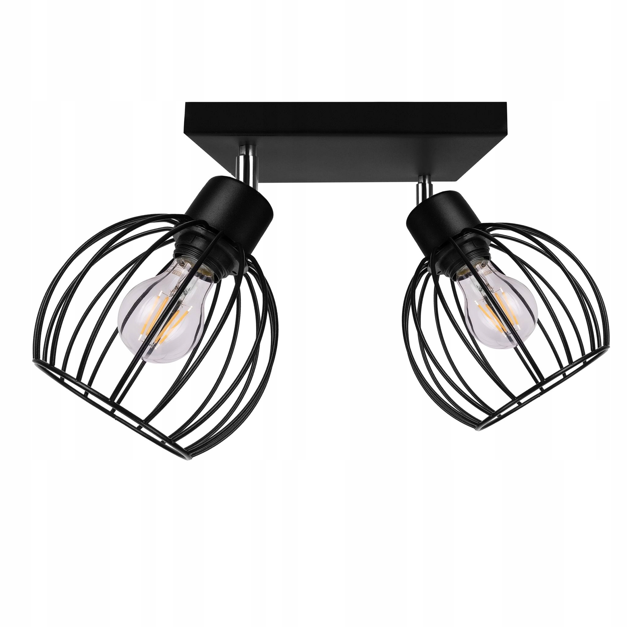 

Lampa sufit Plafon Żyrandol regulowany Drut Kula 2
