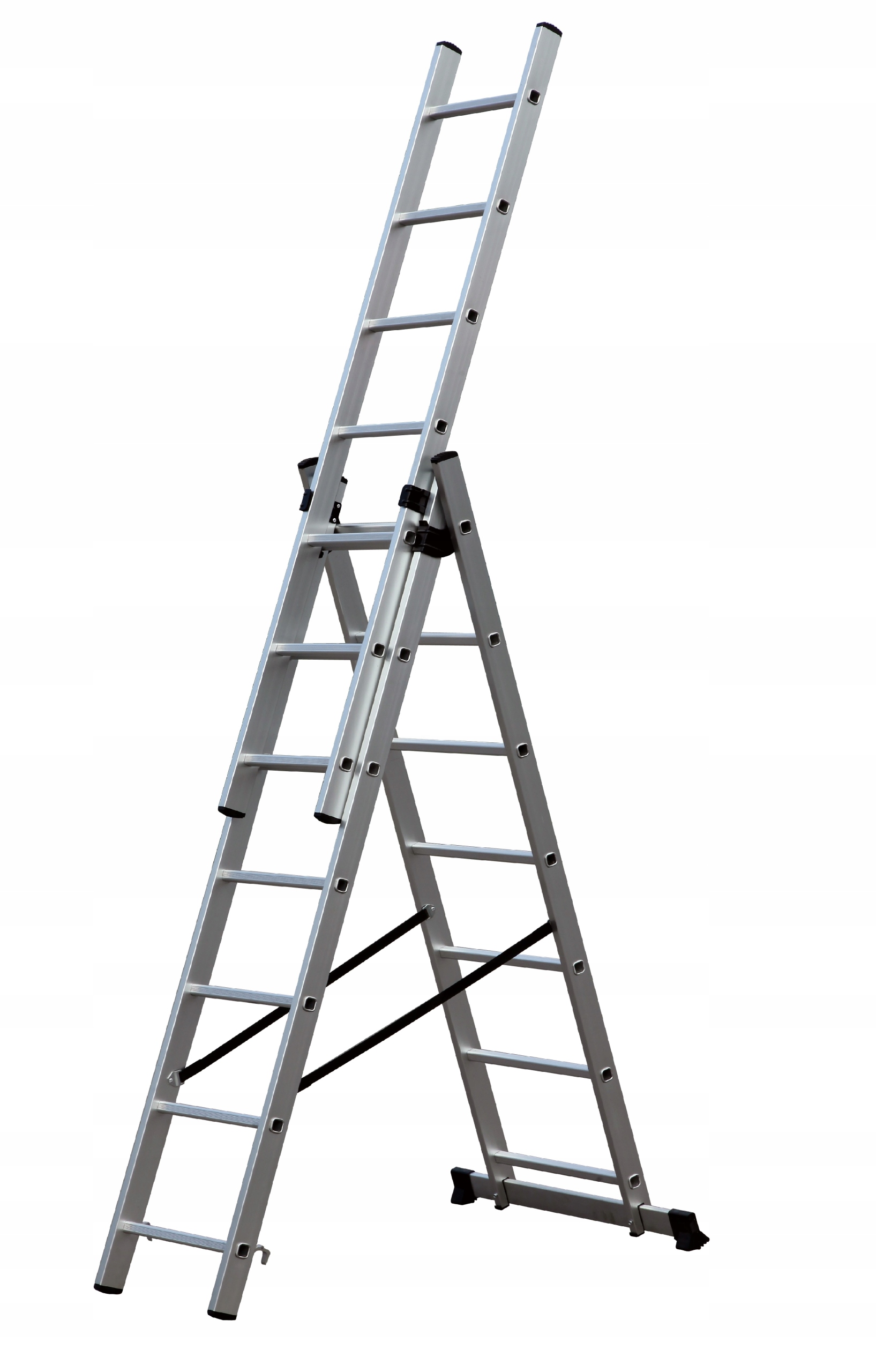 

Uniwersalna 3 Częściowa Drabina Aluminiowa 5M 3x7