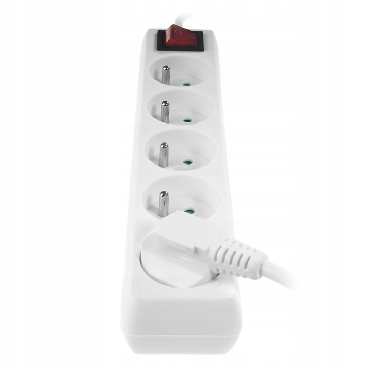 

Przedłużacz Sieciowy 5 Gniazd 2 m 16 A z uziemien