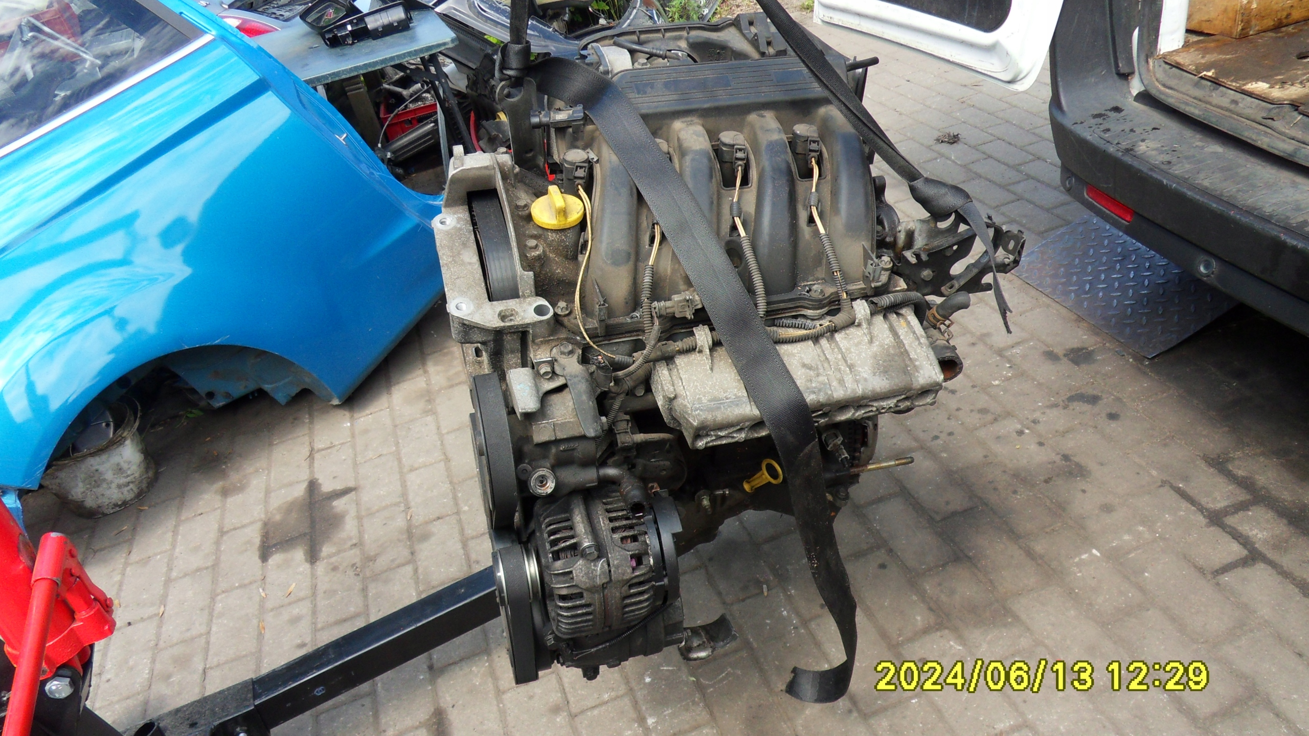 Двигатель K4M D7/10 renault LAGUNA II 1.6 16V