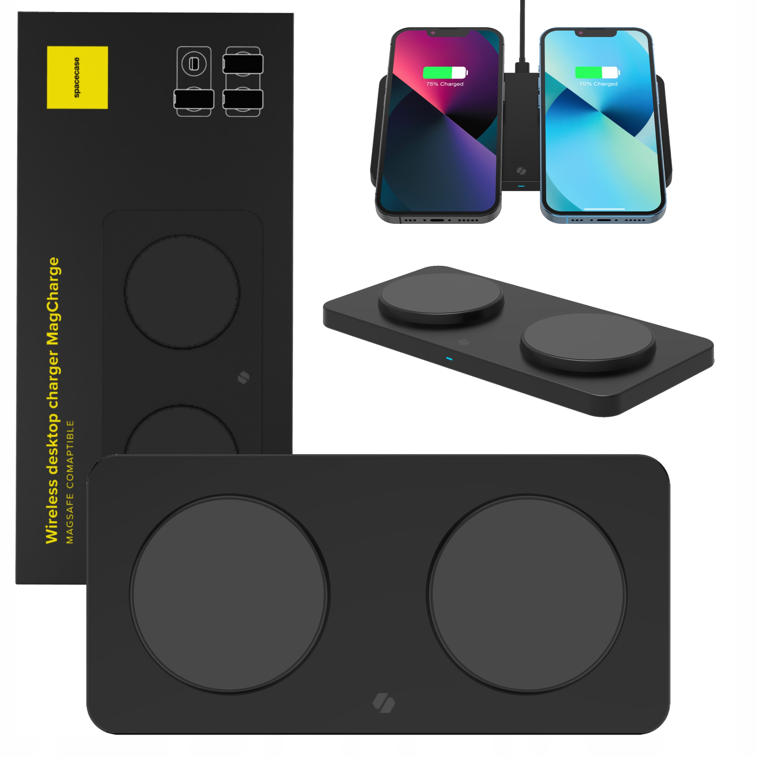 Indukční Nabíječka Pro Magsafe Bezdrátová Pro Iphone 14 15 16 17 Airpods