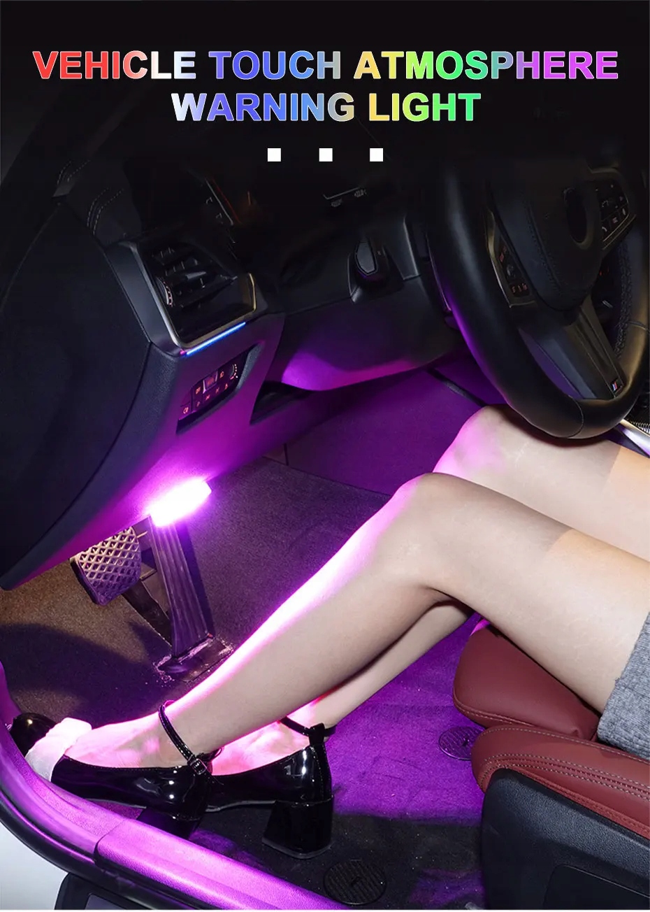 BLALION 1pc Touch Sensor Light Mini Wireless Car Ceiling Lamp Reading Marka bez marki